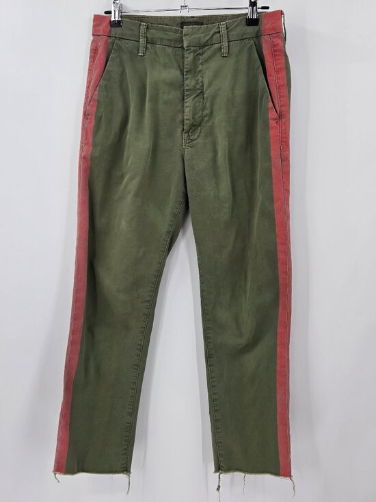 MOTHER Pants - MOTHER The Shaker Prep Fray Pants Fatigue